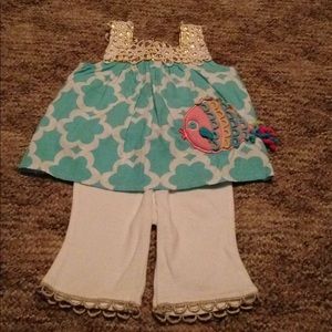 Mud pie fish outfit